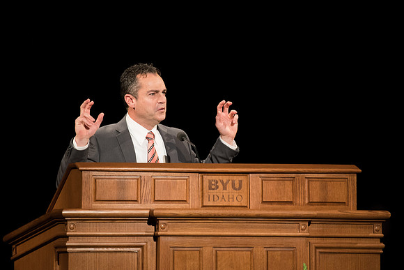BYU-Idaho Devotional. Guest Speaker Rich Llewellyn. Jan 2018