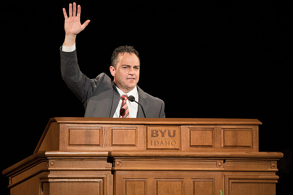 BYU-Idaho Devotional. Guest Speaker Rich Llewellyn. Jan 2018