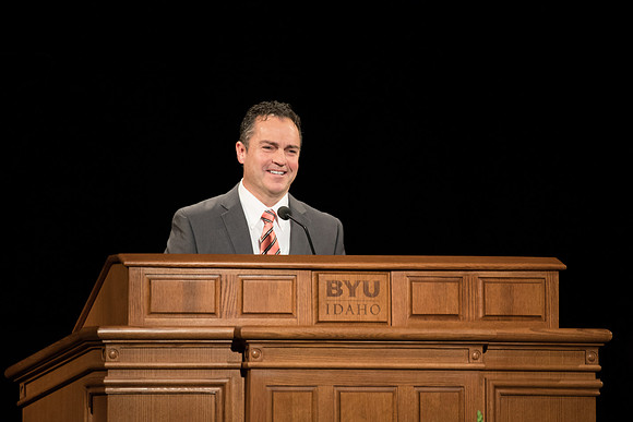 BYU-Idaho Devotional. Guest Speaker Rich Llewellyn. Jan 2018