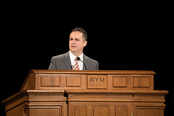 BYU-Idaho Devotional. Guest Speaker Rich Llewellyn. Jan 2018