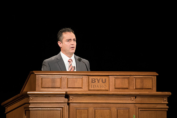 BYU-Idaho Devotional. Guest Speaker Rich Llewellyn. Jan 2018