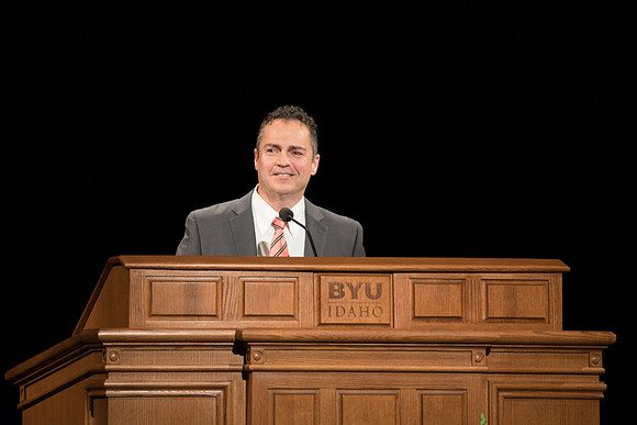 BYU-Idaho Devotional. Guest Speaker Rich Llewellyn. Jan 2018