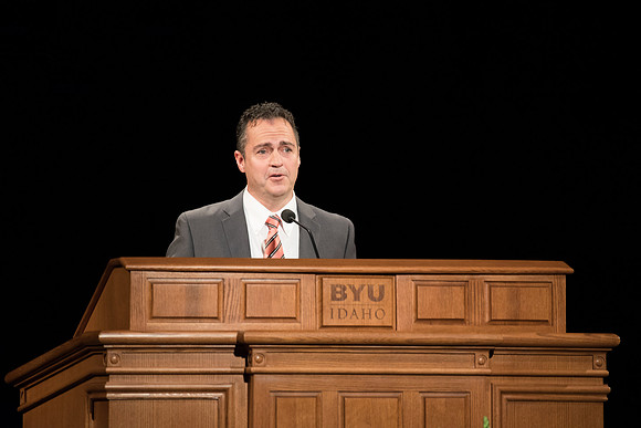 BYU-Idaho Devotional. Guest Speaker Rich Llewellyn. Jan 2018
