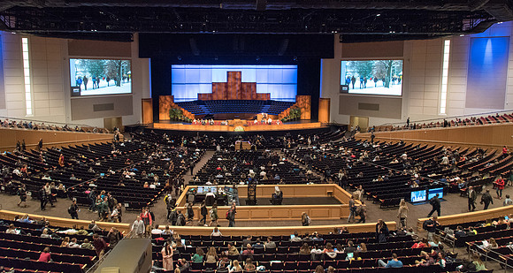 Devotional at the I-Center.