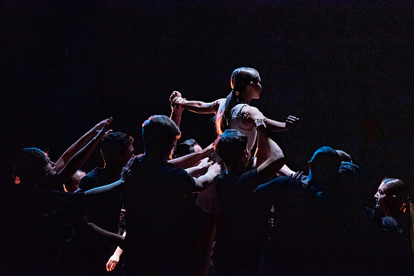 BYUI students dance in the multi-style performance, Extravadance.