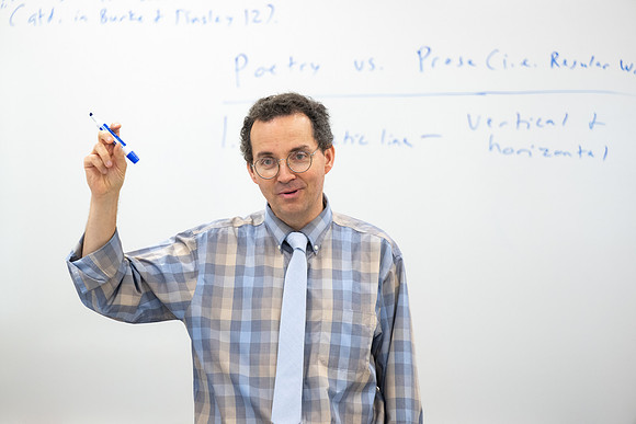 English class taught by Mark Bennion.