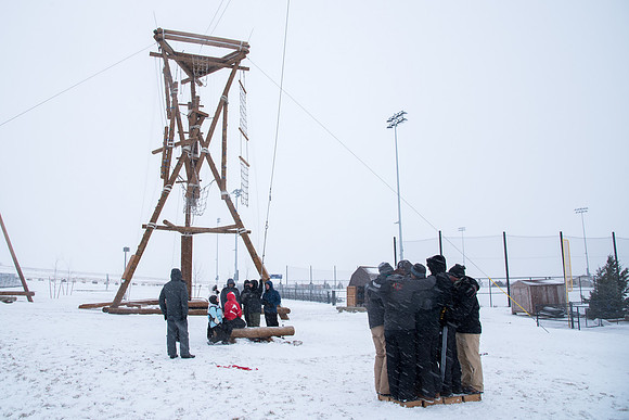 Business major students participate in the Company Challenge Activities
