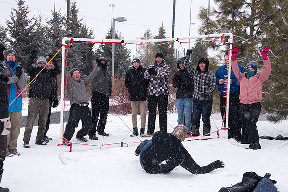 Business major students participate in the Company Challenge Activities