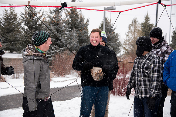 Business major students participate in the Company Challenge Activities