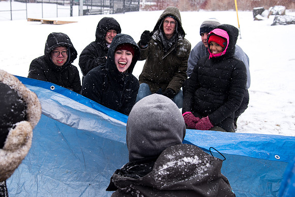 Business major students participate in the Company Challenge Activities