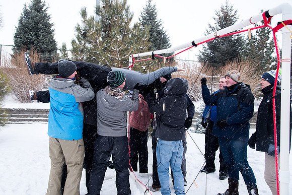 Business major students participate in the Company Challenge Activities