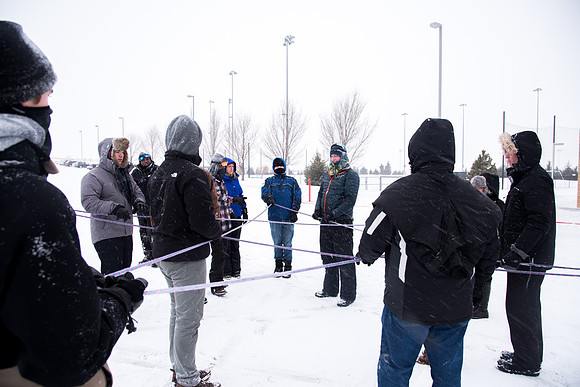 Business major students participate in the Company Challenge Activities