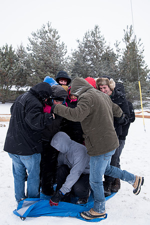 Business major students participate in the Company Challenge Activities