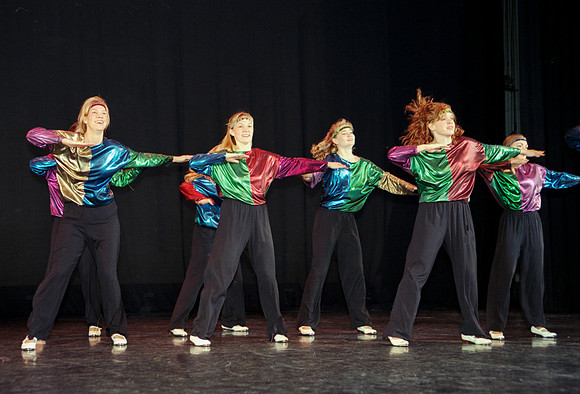 Extravadance perform folk dances.