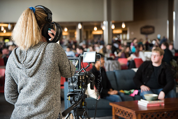 BYU-Idaho Students talking about their experience in BYU-Idaho while being filmed for the Ready Campaign. Jan 2018