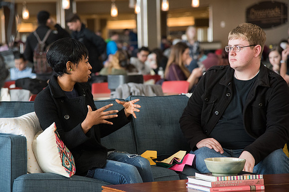 BYU-Idaho Students talking about their experience in BYU-Idaho while being filmed for the Ready Campaign. Jan 2018
