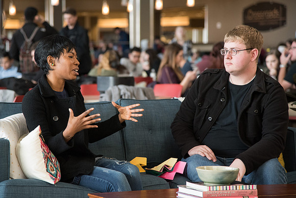 BYU-Idaho Students talking about their experience in BYU-Idaho while being filmed for the Ready Campaign. Jan 2018