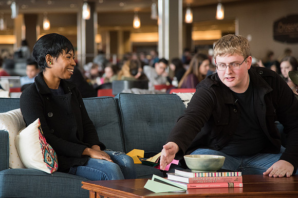 BYU-Idaho Students talking about their experience in BYU-Idaho while being filmed for the Ready Campaign. Jan 2018
