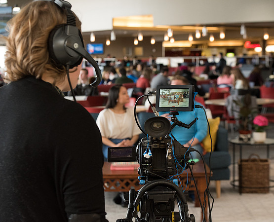 BYU-Idaho Students talking about their experience in BYU-Idaho while being filmed for the Ready Campaign. Jan 2018