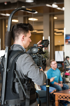 BYU-Idaho Students talking about their experience in BYU-Idaho while being filmed for the Ready Campaign. Jan 2018