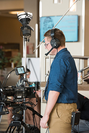 BYU-Idaho Students talking about their experience in BYU-Idaho while being filmed for the Ready Campaign. Jan 2018