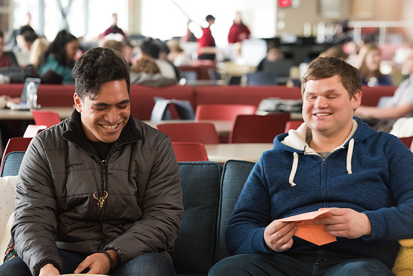 BYU-Idaho Students talking about their experience in BYU-Idaho while being filmed for the Ready Campaign. Jan 2018
