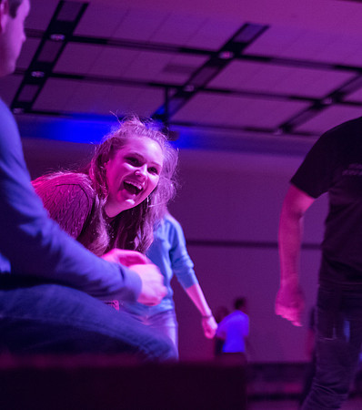 BYU-Idaho Activities. Students having fun doing rollerskating. Winter Semester. Jan 2018