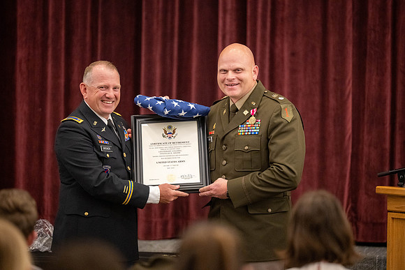 Army Retirement of LTC Doug Shonk - May 2025