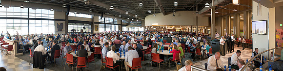 Lunch served in the Manwaring Center.