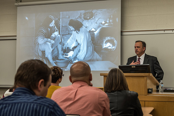 BYU-Idaho All Employee Conference theme: "Reaching the One: Loving, Serving, and Teaching one Another".