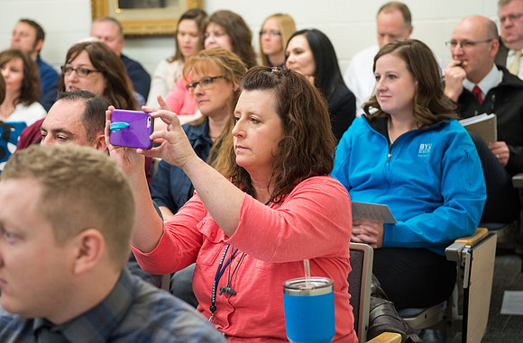 BYU-Idaho All Employee Conference theme: "Reaching the One: Loving, Serving, and Teaching one Another".