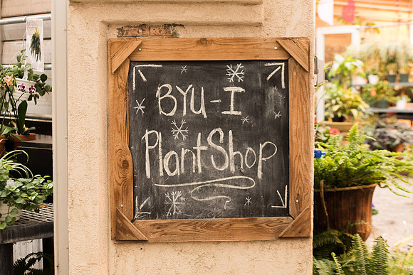 BYU-Idaho Plant Shop products. Feb 2018