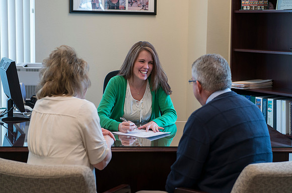 Beehive Credit Union marketing photos with Brent & Gaylynn Bean.