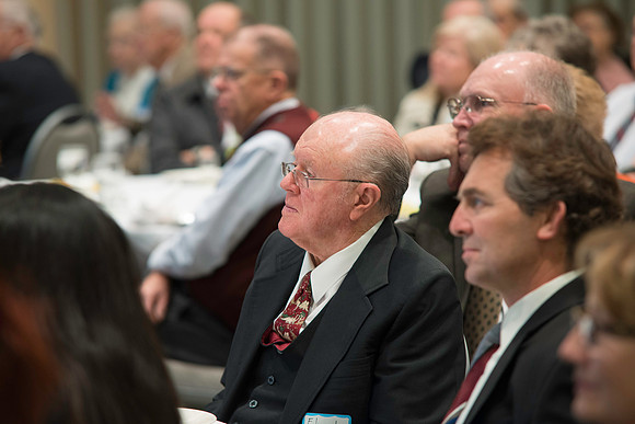 Nov, 9 2014, Ed and Arlene Williams were honored at Emeritus Breakfast.