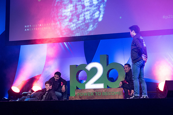 Conspiracy Theory, a dance crew, performs for Power to Become.