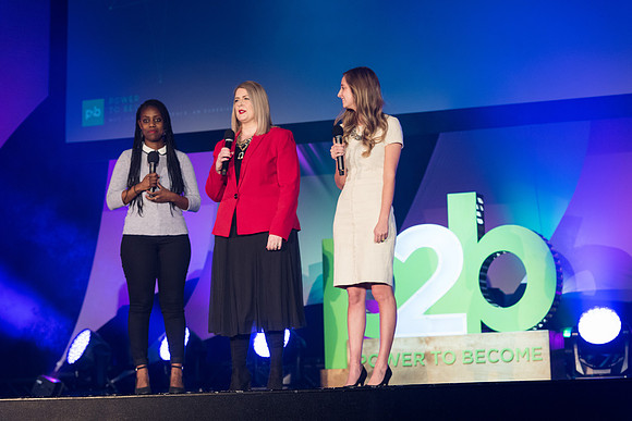 The Power to Become (P2B) Conference encourages students, alumni and guests to discover their passion, tell their story and to network effectively. P2B is not a traditional professional development co