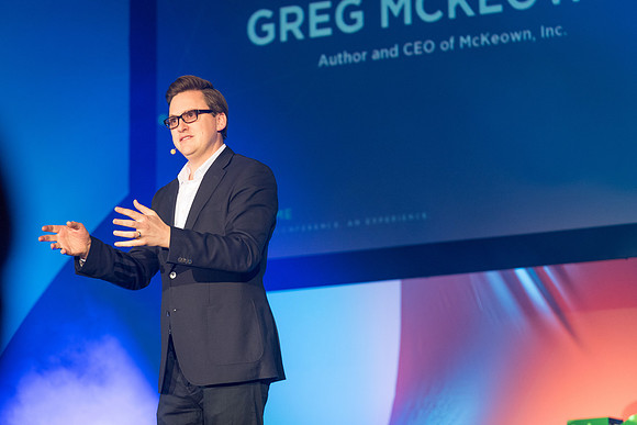 Greg Mckeown, author and CEO of Mckeown Inc, speaks about the disciplined pursuit of less.