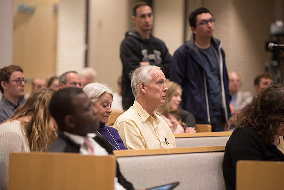 Brother Richard E. Turley, Jr speaks at the University Forum about Joseph Smith, Teenage Prophet