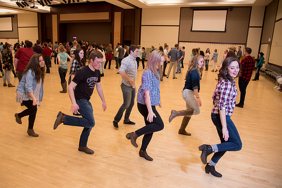 Ready photo- Latin Dance and the Manwaring Center Ballroom.