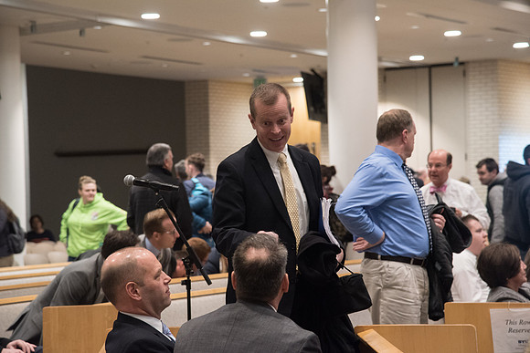 BYU-Idaho University Forum "From Tabernacle to Temple" guest speaker former BYU Professor of Construction Management, Jay Newitt. Feb 2018