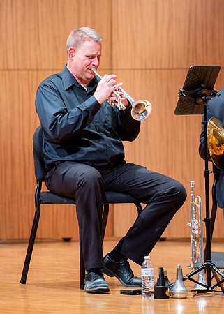 Concert of the Teton Brass Quintet held at the Barrus Concert Hall