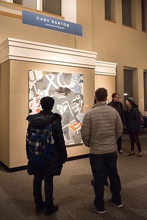 Lexicons and Signals Exhibit at Sport Gallery by Gary Barton.