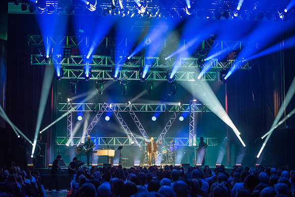 David Archuleta performs a sold out show to a very excited crowd at BYU-Idaho.