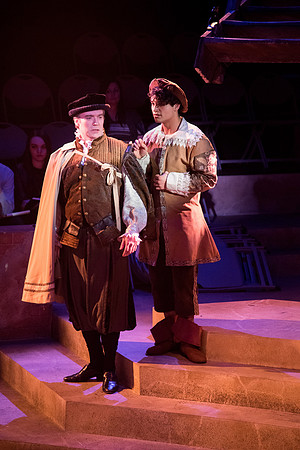 Theatre production: Man of LaMancha dress rehearsal.
