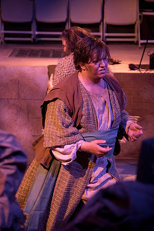 Theatre production: Man of LaMancha dress rehearsal.