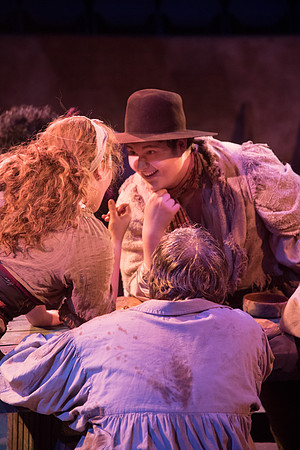 Theatre production: Man of LaMancha dress rehearsal.