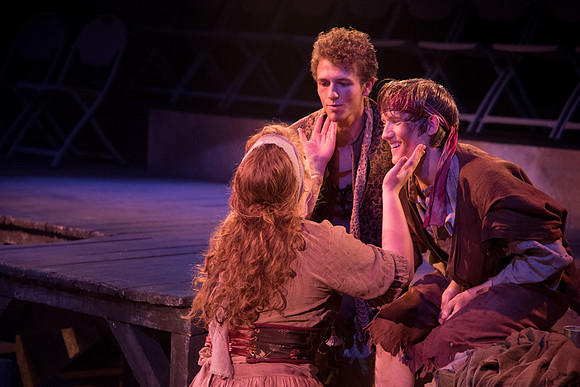 Theatre production: Man of LaMancha dress rehearsal.