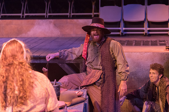 Theatre production: Man of LaMancha dress rehearsal.