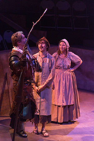 Theatre production: Man of LaMancha dress rehearsal.