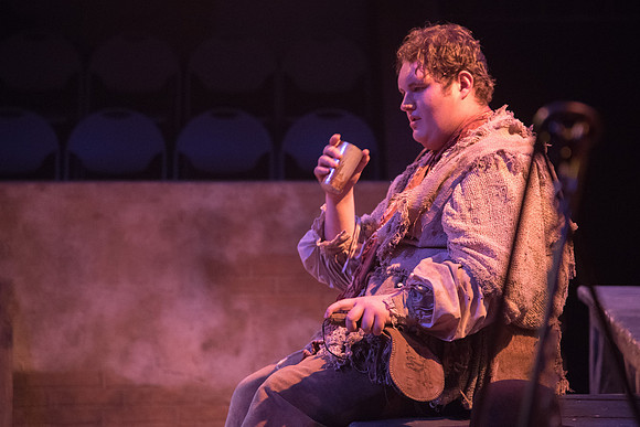 Theatre production: Man of LaMancha dress rehearsal.